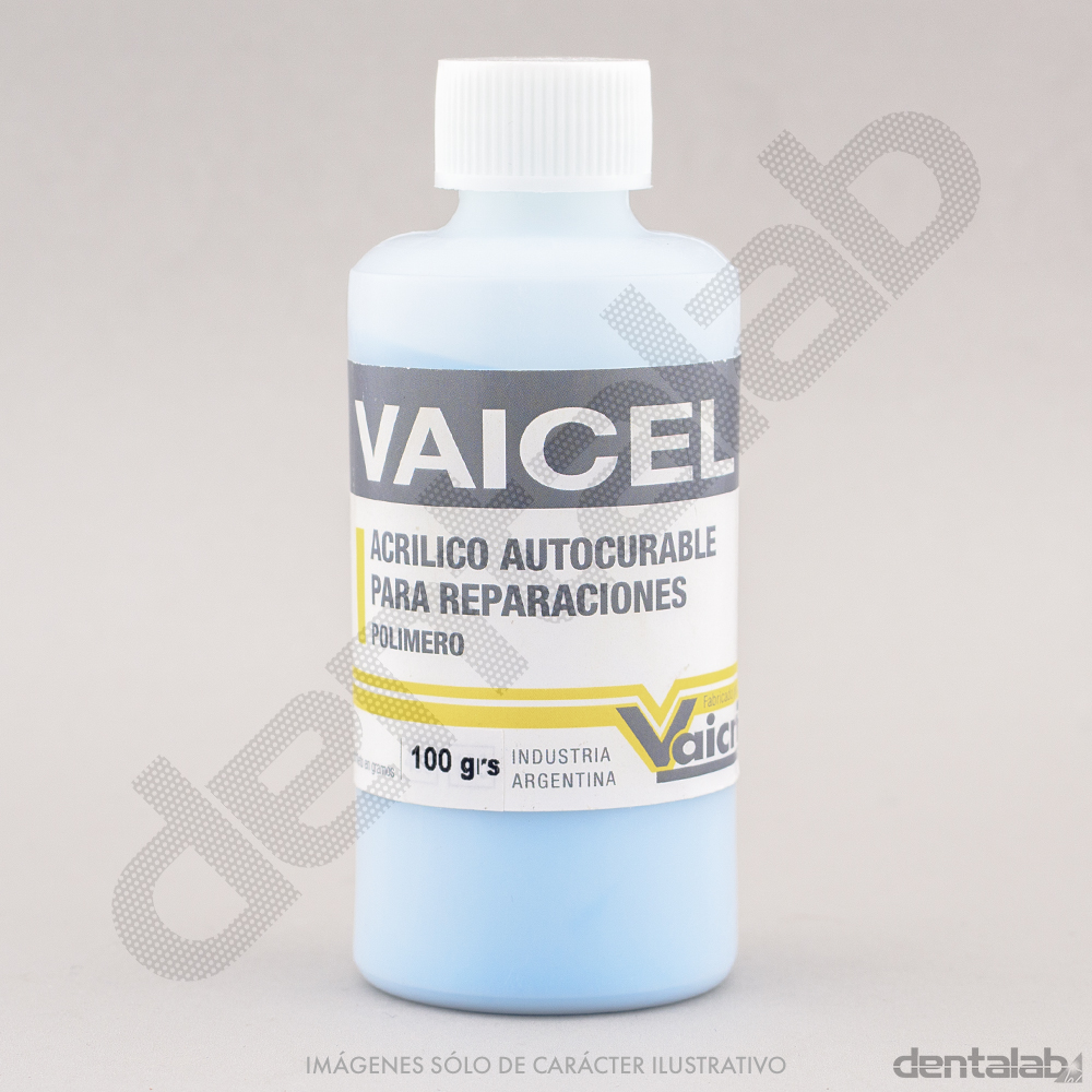 Polímero Autocurable para Ortodoncia Vaicel x 100g Azul Flúor