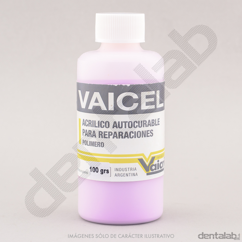 Polímero Autocurable para Ortodoncia Vaicel x 100g Violeta Flúor