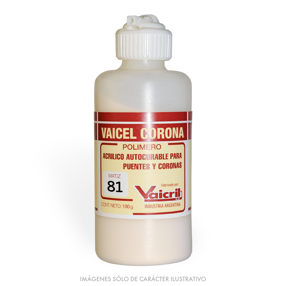 Polímero Autocurable Vaicel Corona x 100g 81