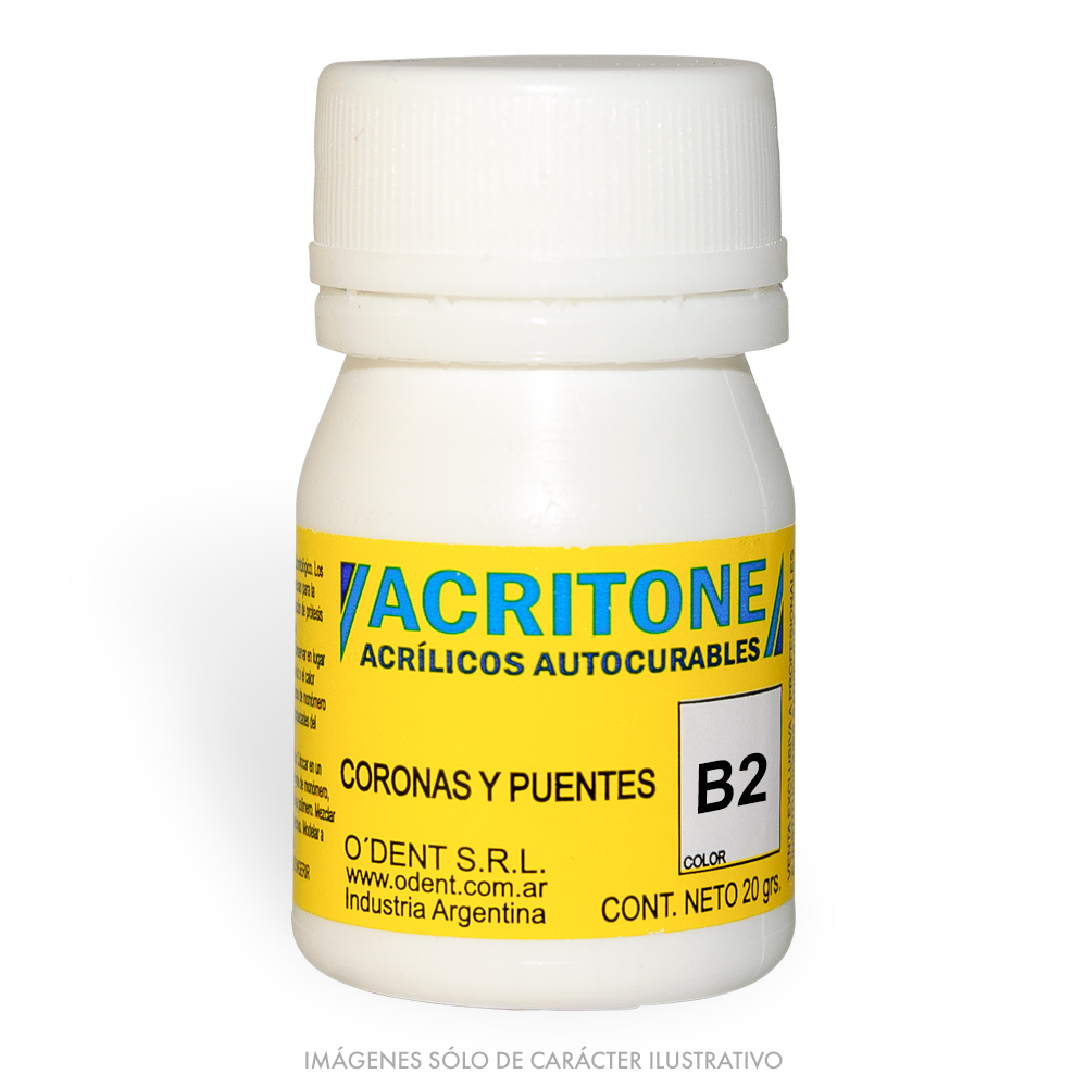 Polímero Autocurable ACRITONE B2 x 20g