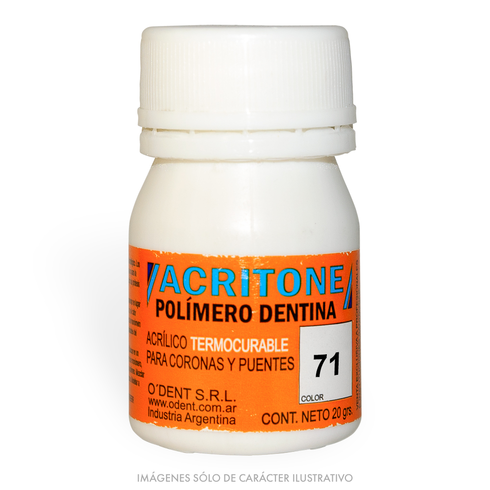 Polímero Termocurable ACRITONE 71 x 20g