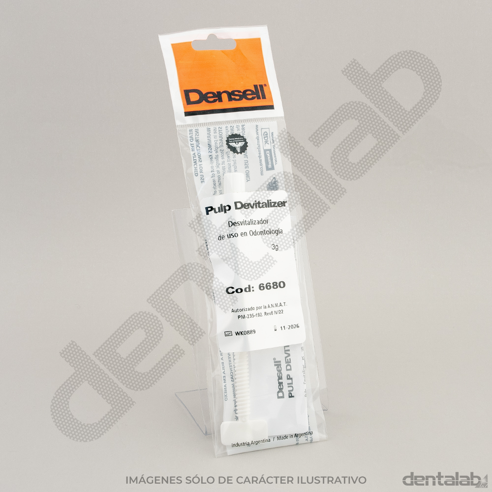 Desvitalizador de Pulpa Densell jeringa 3g