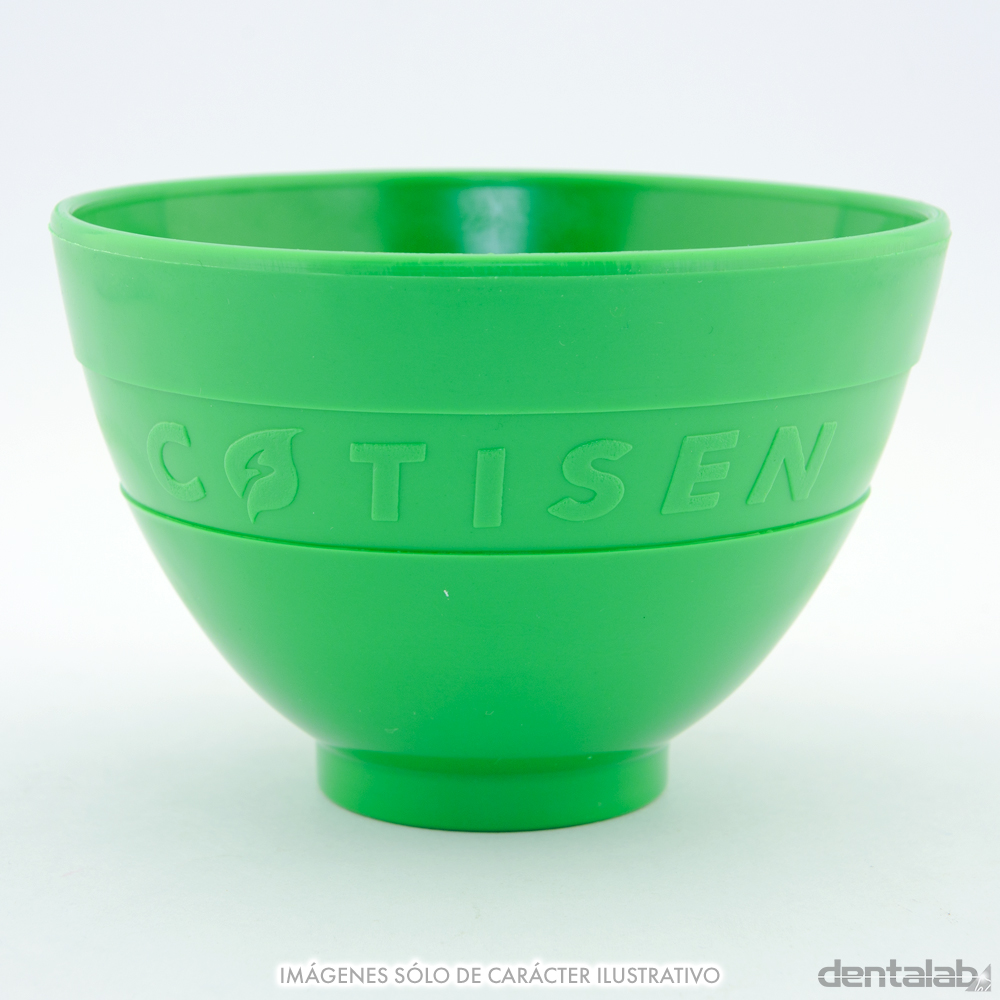 Taza de Goma Grande Verde COTISEN