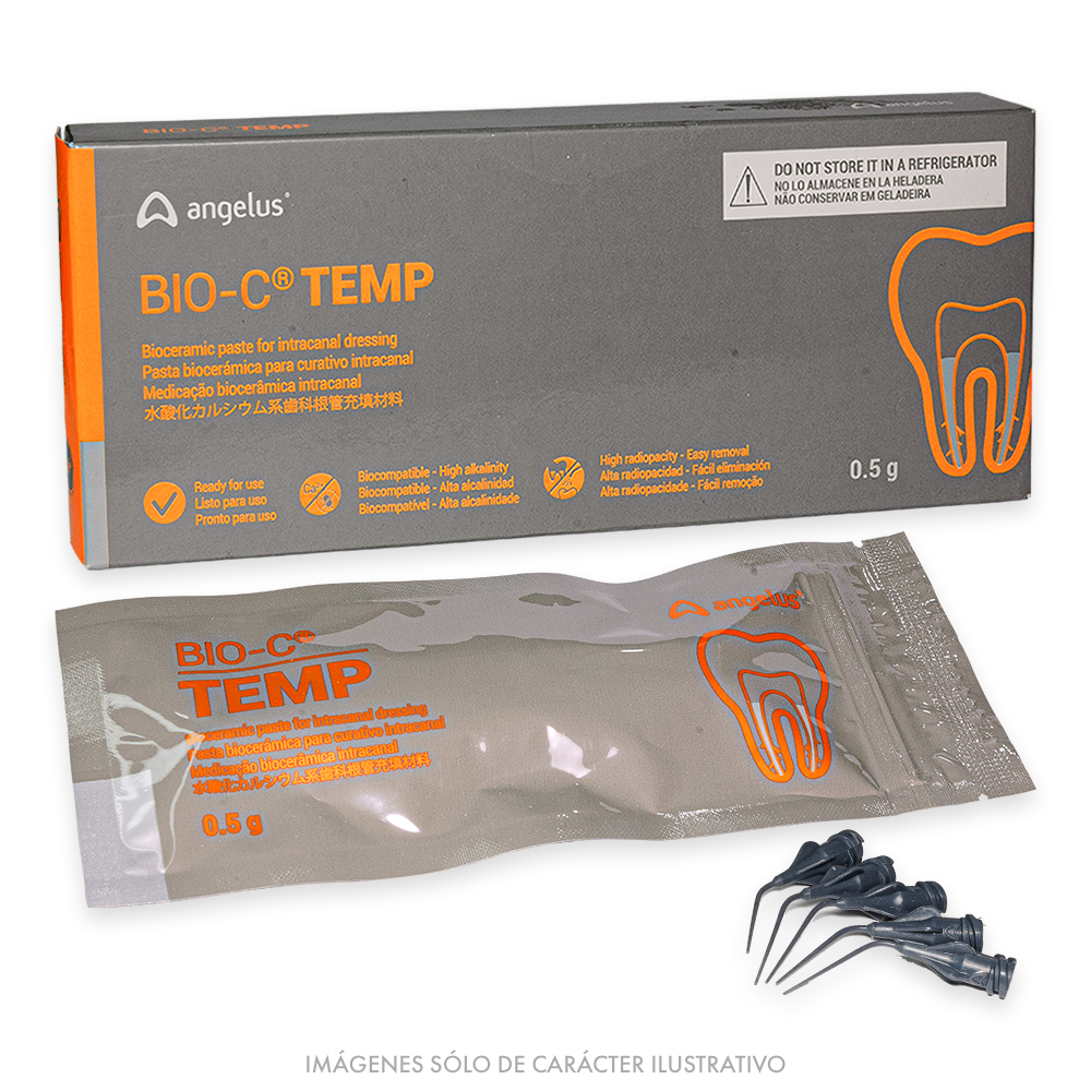 Pasta Biocerámica BIO-C Temp ANGELUS Jeringa x0.5 g