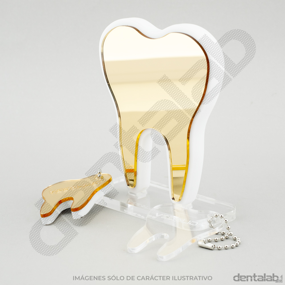 Accesorio Slide Deco Muela Glam • Dorado • VEESLIDE