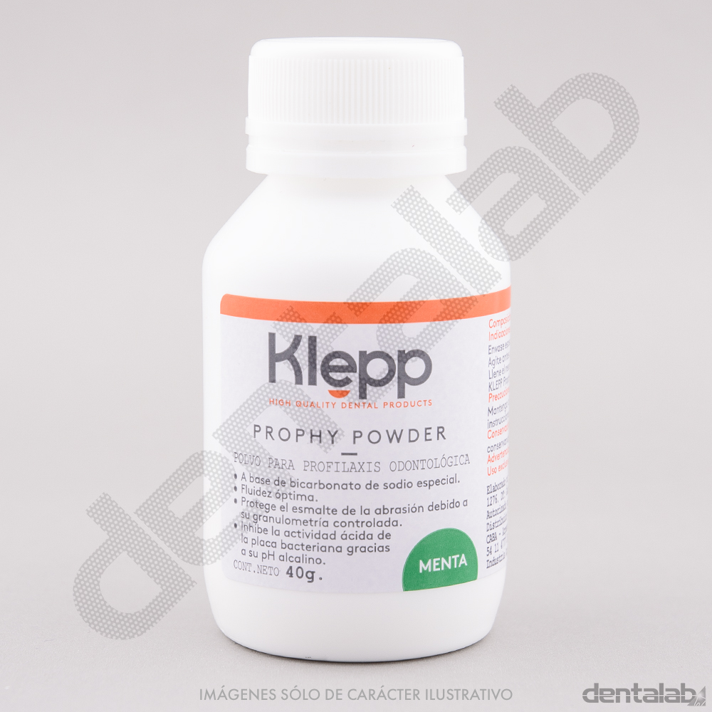 Bicarbonato para Profilaxis sabor a Menta KLEPP x 40g