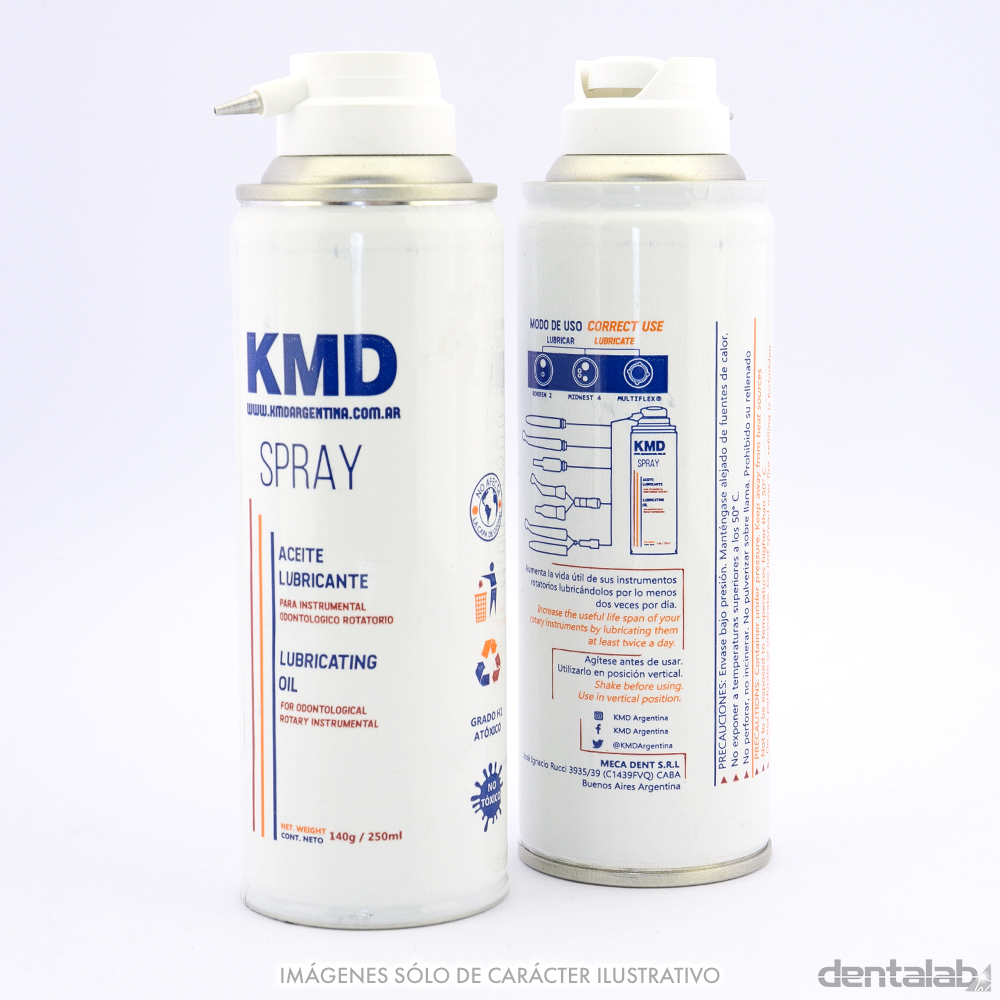 Aceite Lubricante KMD Spray para Turbina • 140g / 250ml