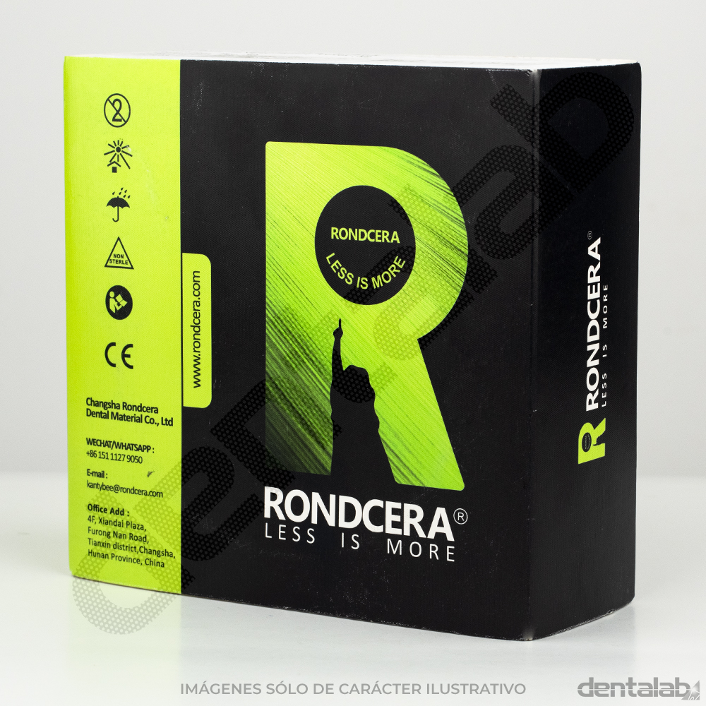 Disco de Zirconio RONDCERA SHT-ML PRO 3D A3.5 98 X 12mm